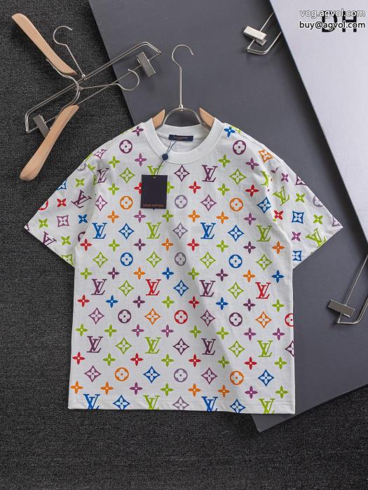 半袖Tシャツブランド フェイク高いクオリティ上品さ漂うLOUIS VUITTON_0_4