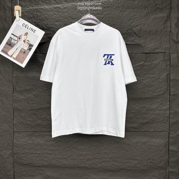 ブランド 偽物 激安 通販季節感もプラス2025新作SS23限定版半袖Tシャツルイ ヴィトン_0_4