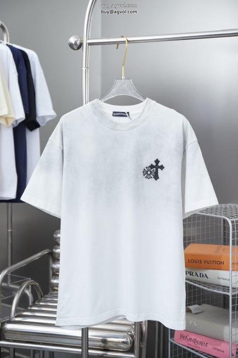 格好良い爽やかマルチCHROME HEARTSコピー 通販半袖Tシャツ_0_1