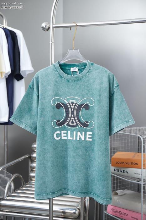 CELINE23SS海外直営この夏絶対欲しいブランド 偽物 激安半袖Tシャツ_0_0