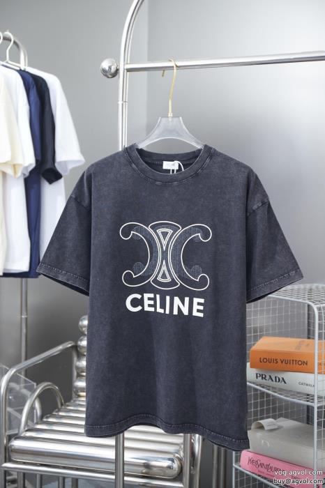 CELINE23SS海外直営この夏絶対欲しいブランド 偽物 激安半袖Tシャツ_0_4