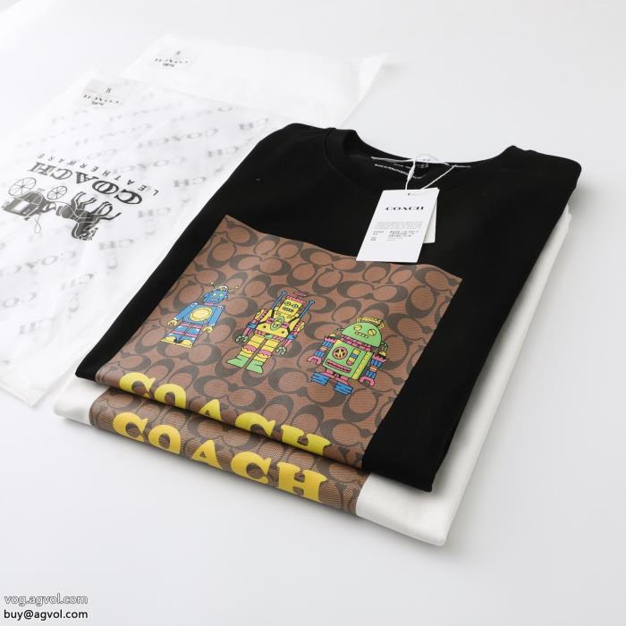 SS23残り僅海外限定モデル 新作半袖Tシャツコーチ偽物 ブランド 販売_0_0