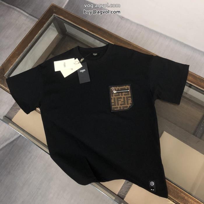 FENDI半袖Tシャツ今年大人気新作限定めっちゃ綺麗色ブランド コピー_0_1
