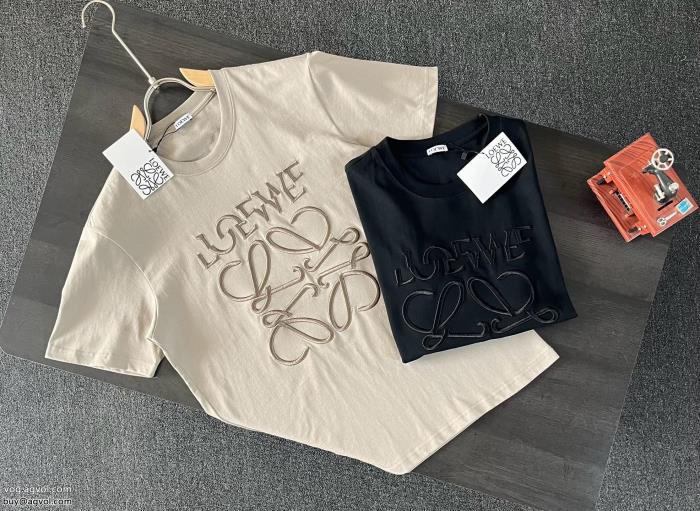 限定生産品今年らしく魅力的アップ半袖Tシャツロエベブランド コピー_0_2