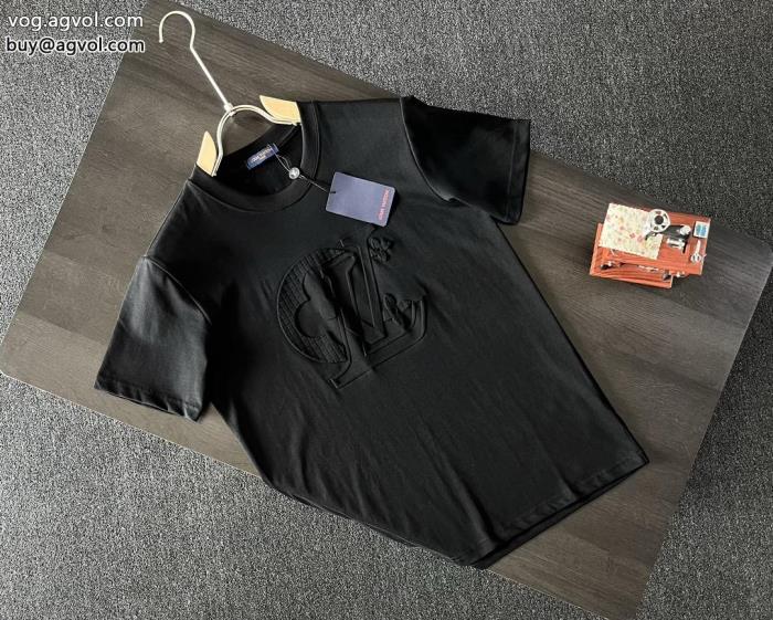 2025季節限定爆発的人気オシャレ度がアップブランド コピー 優良半袖TシャツLOUIS VUITTON_0_2
