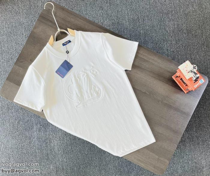 2025季節限定爆発的人気オシャレ度がアップブランド コピー 優良半袖TシャツLOUIS VUITTON_0_3