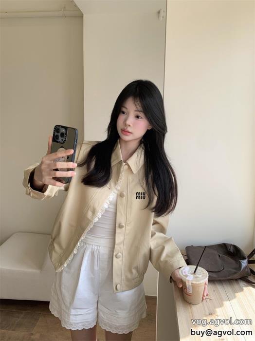 コートコピー 品 ブランドMIUMIU高級感漂う人気商品_0_0