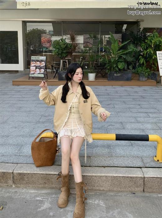 コートコピー 品 ブランドMIUMIU高級感漂う人気商品_0_1