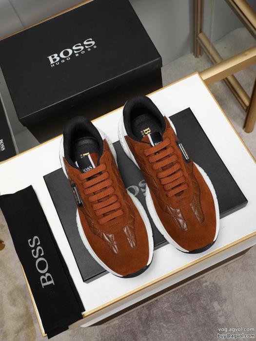 スニーカー魅力的なポイント限定SALEHUGO BOSSブランド 激安_0_4