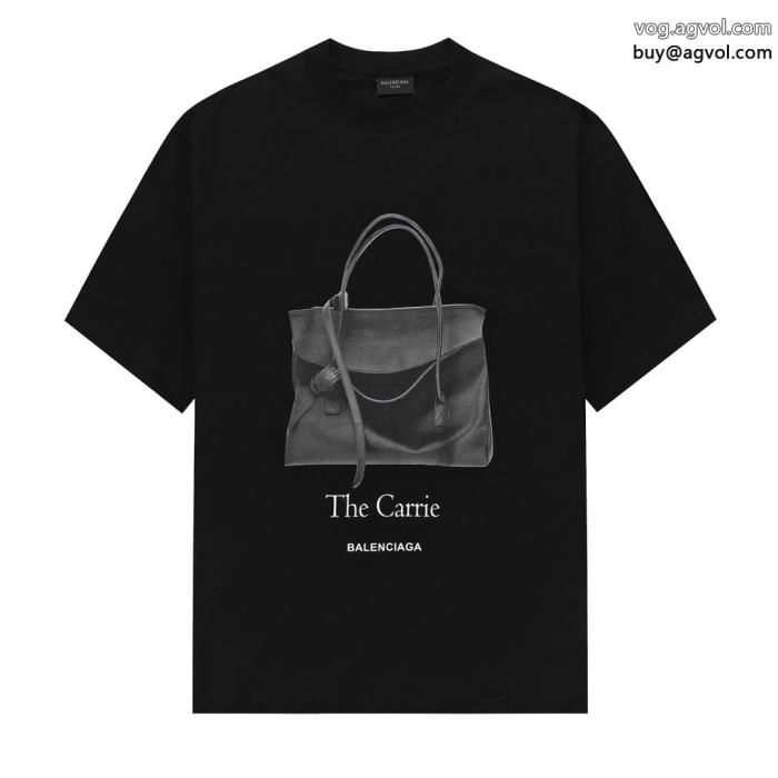 即発送最新作2025 カジュアルに着こなしbalenciagaスーパー コピー ブランド 通販半袖Tシャツ_0_0