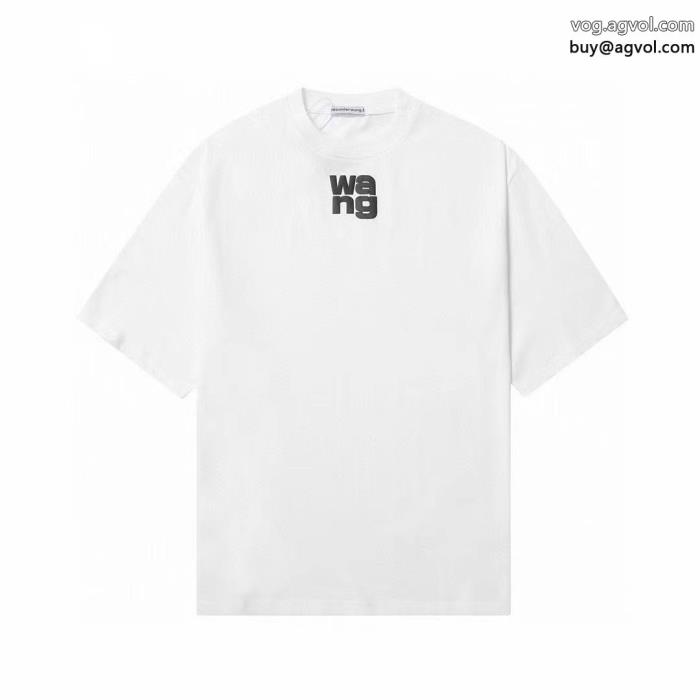 ALEXANDER WANG在庫数限定NEW!国内完売ブランド コピー 着払い半袖Tシャツ_0_0