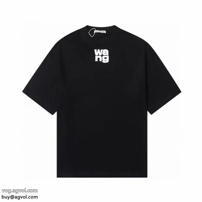 ALEXANDER WANG在庫数限定NEW!国内完売ブランド コピー 着払い半袖Tシャツ_0_2