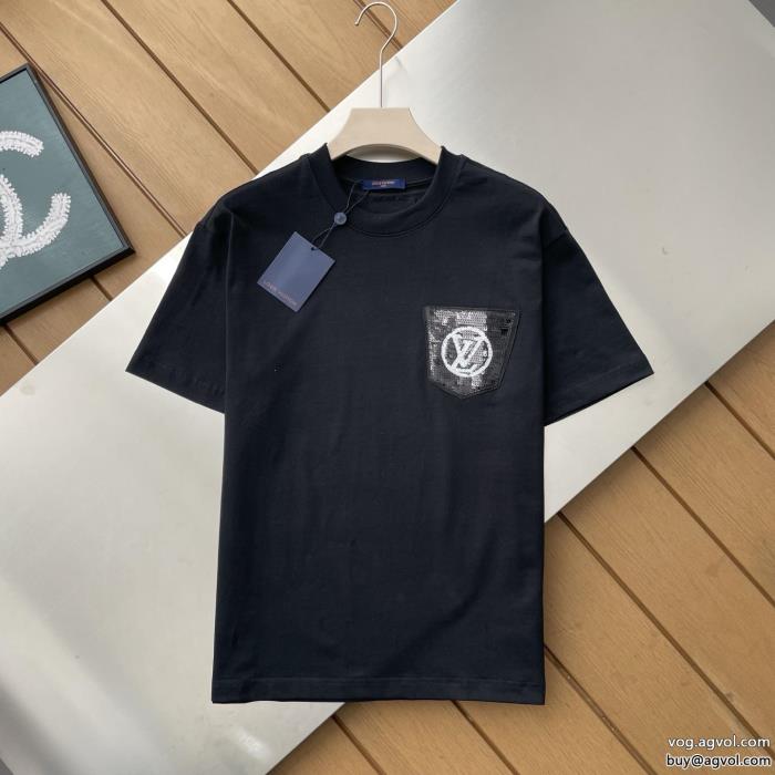 コピー 商品 通販新作売切れ続出完売必須ルイ ヴィトン半袖Tシャツ_0_2