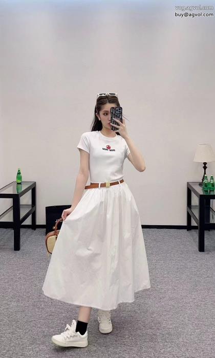 ロングスカートブランド コピー 激安2025大人気着心地の良いMIUMIU_0_2