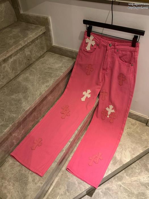 偽 ブランド 販売ジーンズ新作オシャレ2025は継続系のトレンドCHROME HEARTS_0_0