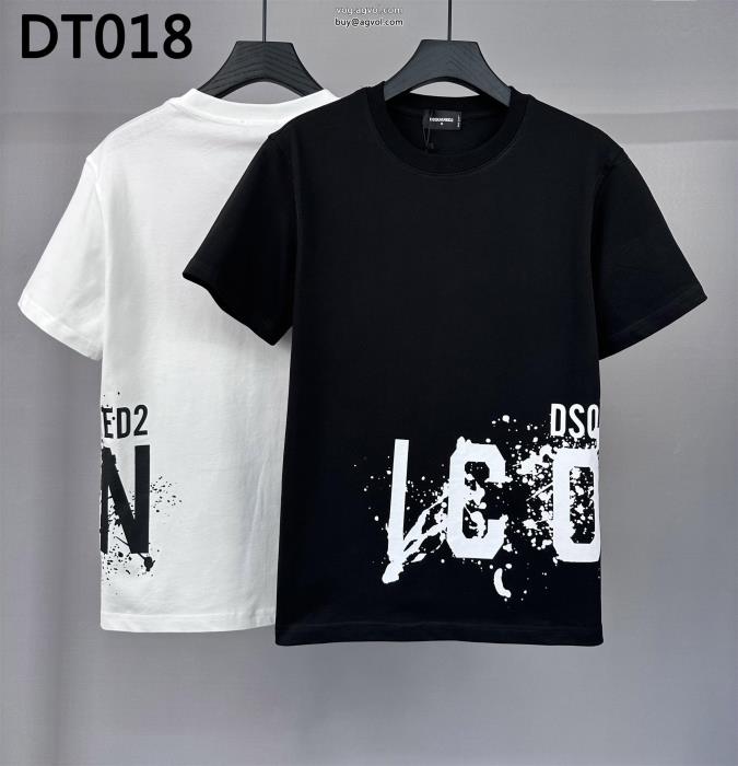 DSQUARED2今すぐ欲しい大人な印象が溢れ出る偽物 ブランド 販売半袖Tシャツ_0_2