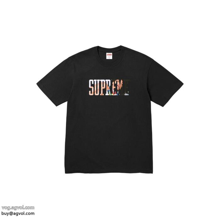 大人っぽい印象が素敵韓国ファッションSUPREME半袖Tシャツブランド 品 激安 通販_0_0