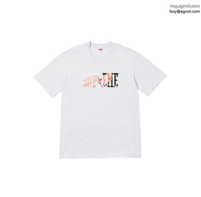 大人っぽい印象が素敵韓国ファッションSUPREME半袖Tシャツブランド 品 激安 通販_0_3