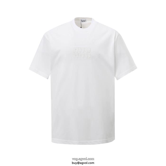 半袖Tシャツミュウミュウスーパー コピー 販売高いクオリティ新商品☆完売必至_0_1