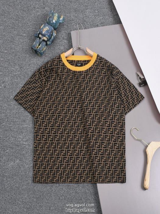 ブランド 通販FENDI夏の大人カジュアルセール価格半袖Tシャツ_0_0