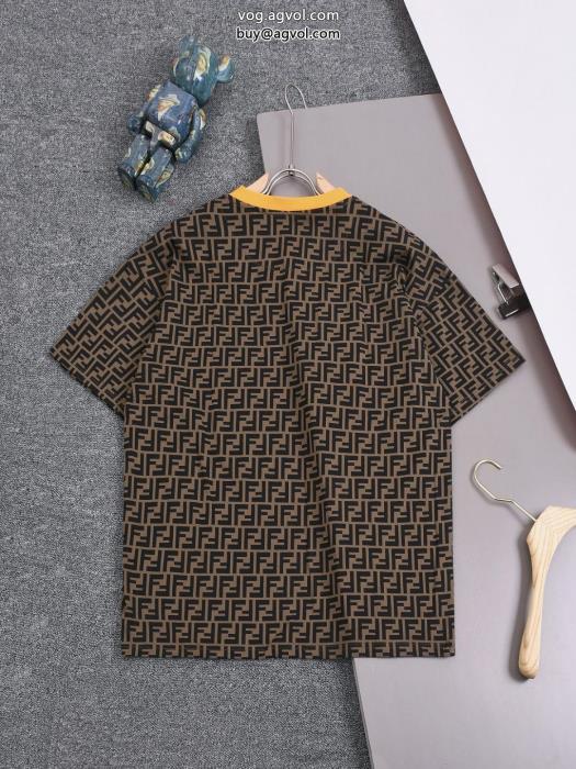 ブランド 通販FENDI夏の大人カジュアルセール価格半袖Tシャツ_0_1