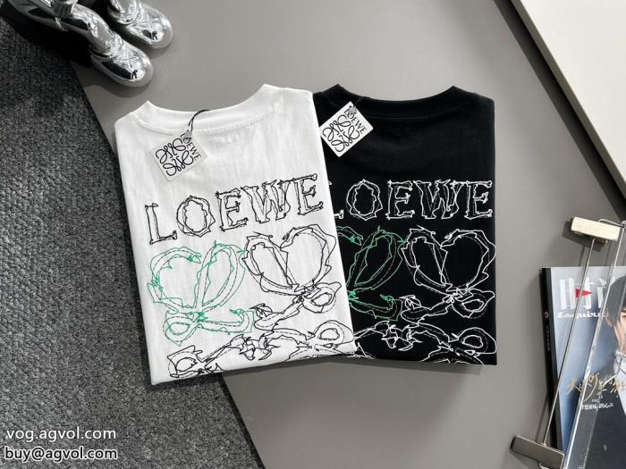LOEWE半袖Tシャツスーパー ブランド コピー通勤スタイル定番のスタイル2025限定_0_1