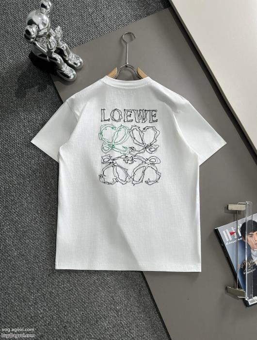 LOEWE半袖Tシャツスーパー ブランド コピー通勤スタイル定番のスタイル2025限定_0_3