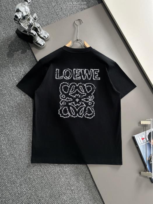 海外限定モデル 新作定番人気のモデル半袖Tシャツコピー 品 販売LOEWE_0_4