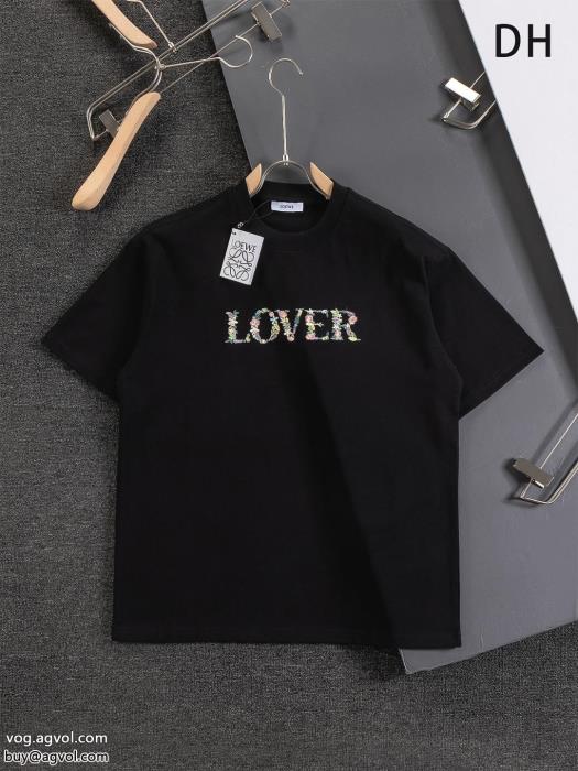 最速！ブーム当確の20252025トレンド今流行ブランド 通販半袖TシャツLOEWE_0_3
