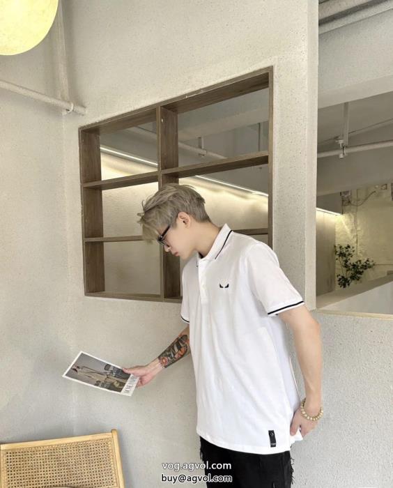 半袖Tシャツブランド コピー 激安大人の色味高品質素材フェンディ_0_4