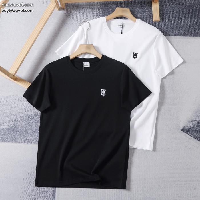 BURBERRYブランド 偽物 通販2025大人気素敵なデザイン半袖Tシャツ_0_1