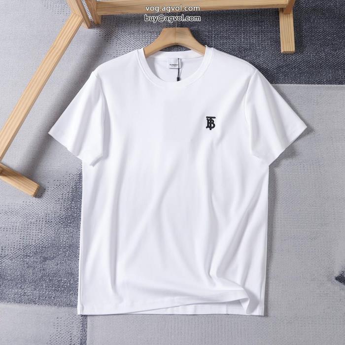 BURBERRYブランド 偽物 通販2025大人気素敵なデザイン半袖Tシャツ_0_3