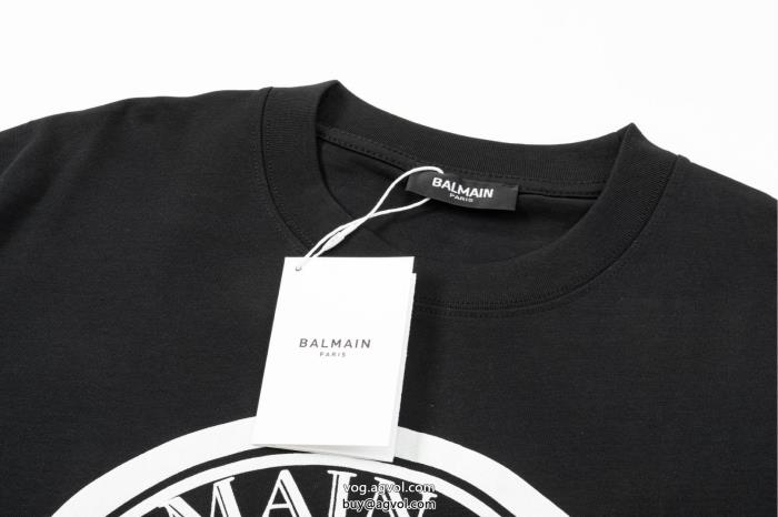 BALMAIN2025年夏 オススメ新作抜け感スゴイコピー 通販半袖Tシャツ_0_1