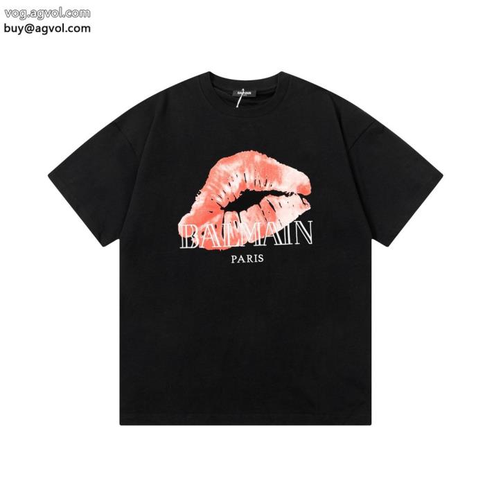 海外限定日本完売バルマン半袖Tシャツコピー ブランド 販売_0_0
