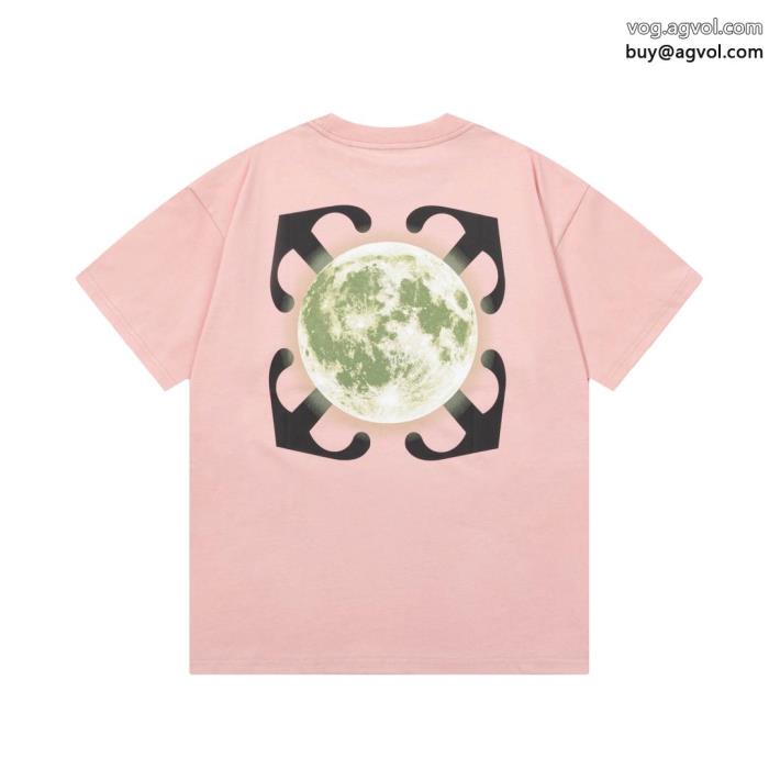 コピー 商品 販売23新作 セール 大人OK夏に絶対使える限定的半袖TシャツOff-White_0_3