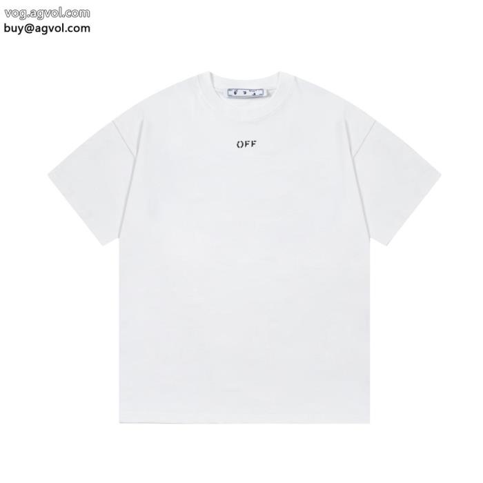 コピー 商品 販売23新作 セール 大人OK夏に絶対使える限定的半袖TシャツOff-White_0_4