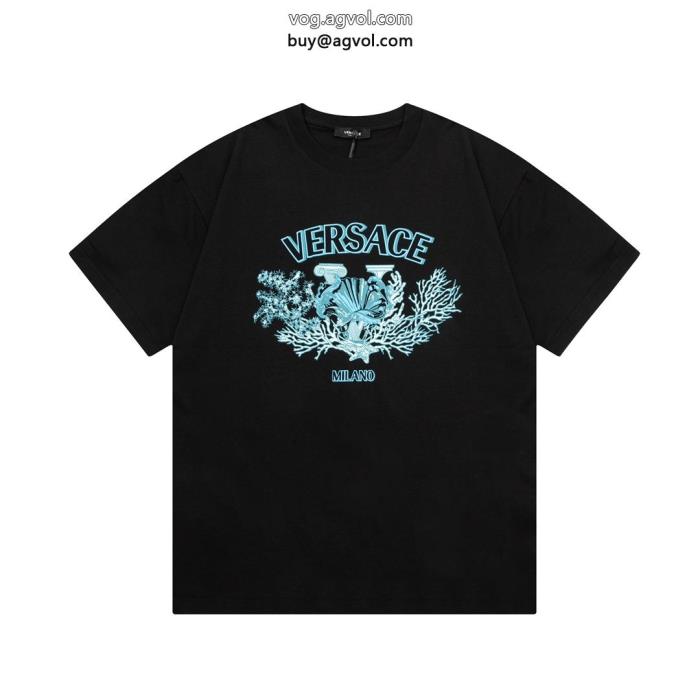 ヴェルサーチ半袖Tシャツ人気商品再入荷高級感が好評ですブランド 通販 激安_0_0