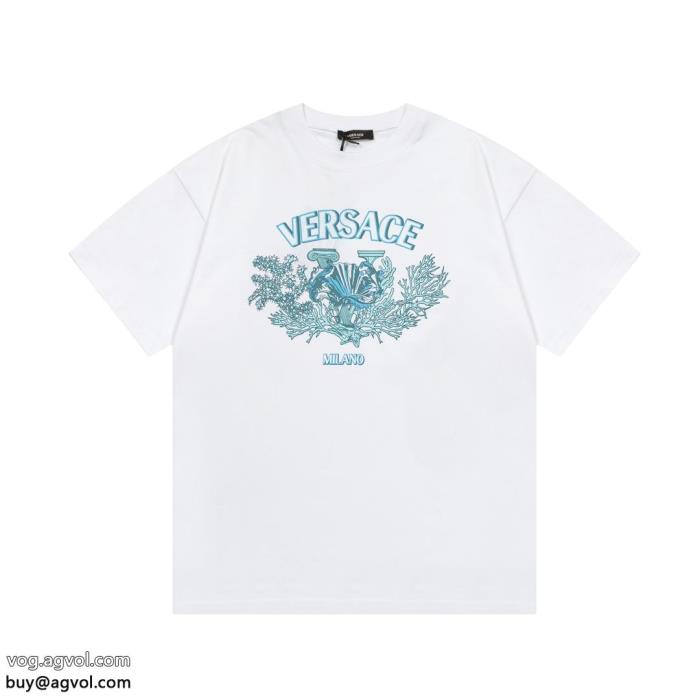 ヴェルサーチ半袖Tシャツ人気商品再入荷高級感が好評ですブランド 通販 激安_0_2