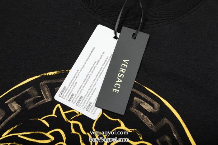 ブランド 偽物 激安 通販半袖Tシャツ在庫あり即発新着2025セールVERSACE_0_1