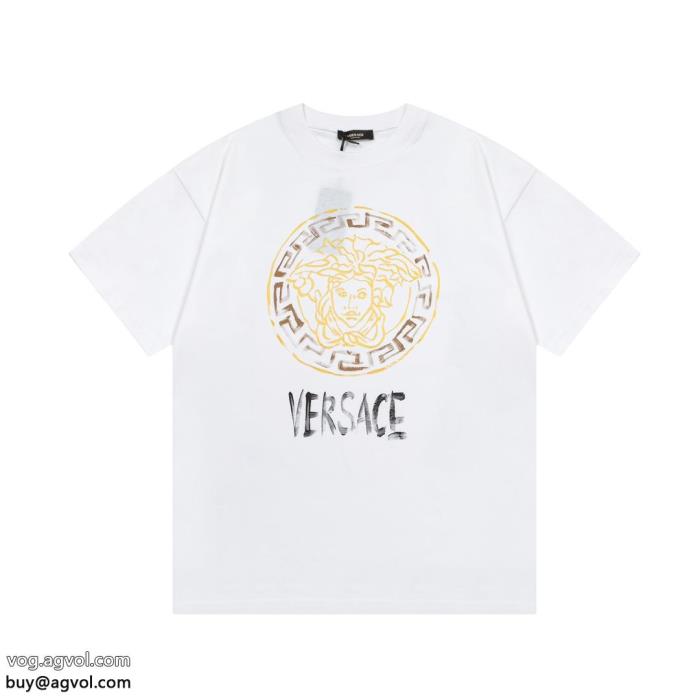 ブランド 偽物 激安 通販半袖Tシャツ在庫あり即発新着2025セールVERSACE_0_3