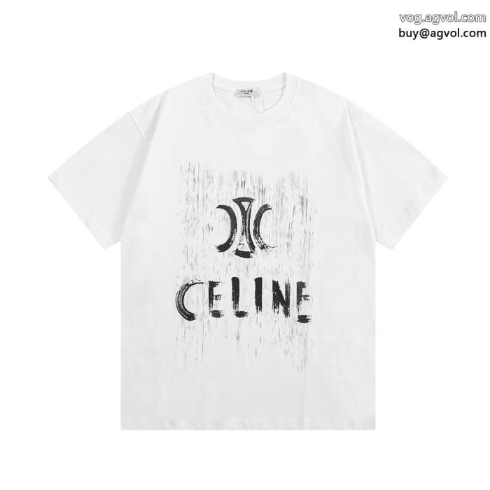 半袖Tシャツブランド スーパー コピー 通販お洒落な印象に話題沸騰セリーヌ_0_1