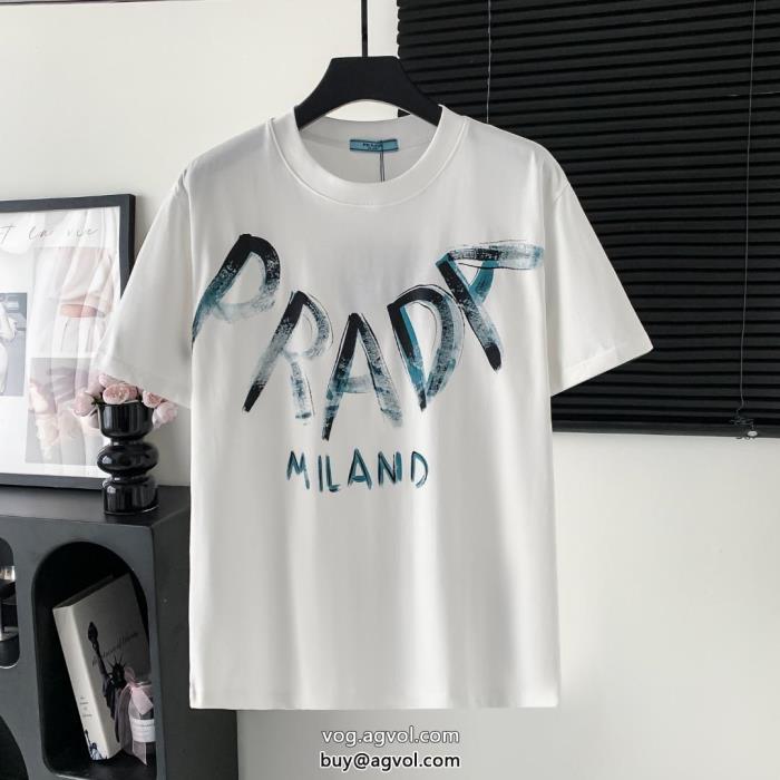 PRADAブランド 激安 圧倒的な人気VIPセールで破格半袖Tシャツ_0_2