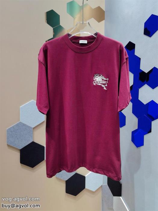 万能アイテム最新で完売確実バーバリー半袖Tシャツスーパー コピー 品_0_2