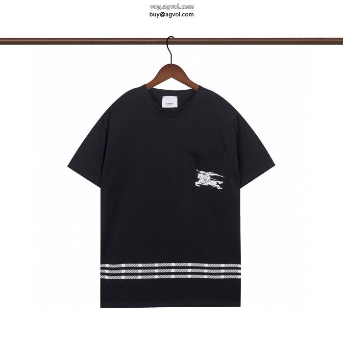 ブランド 偽物 通販バーバリー海外直送人気新商品半袖Tシャツ_0_0