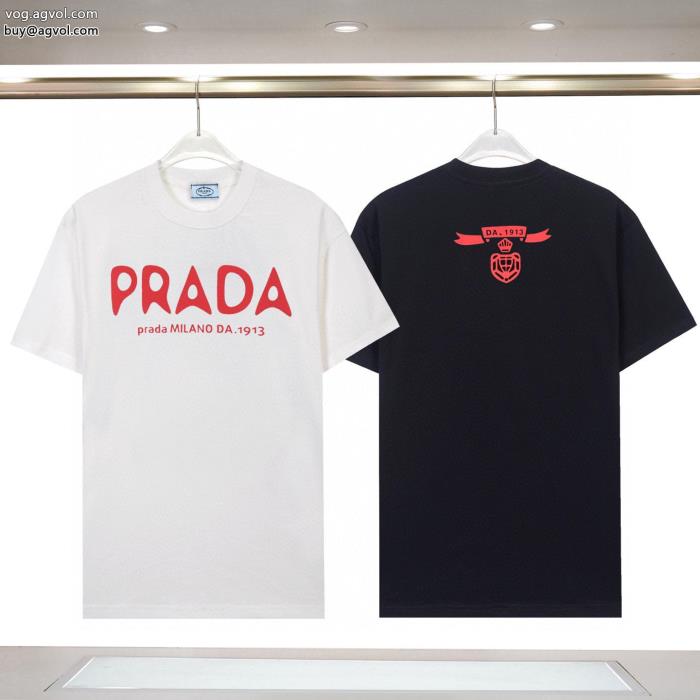 PRADA半袖Tシャツ新着入荷今年らしく魅力的アップ偽 ブランド_0_0