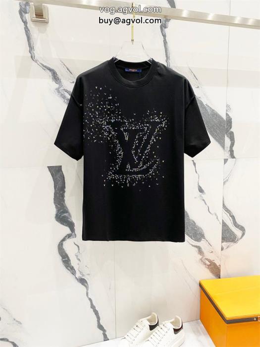 ルイ ヴィトン偽物 ブランド 販売注目!22-23AW2025大人気半袖Tシャツ_0_3