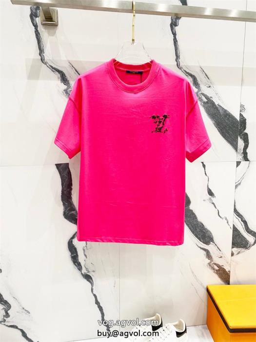 半袖Tシャツブランド フェイクLOUIS VUITTON知的優秀アイテムファッション感満々_0_2