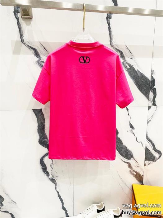 偽物 ブランド ショップSS23完売必至新作コレクション半袖TシャツVALENTINO_0_1