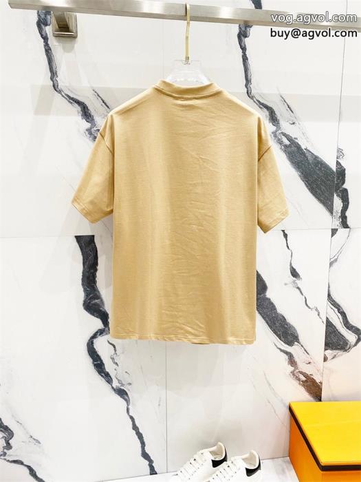 快適な着心地好印象な上品スタイル半袖TシャツBURBERRY激安 ブランド_0_1