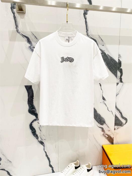 快適な着心地好印象な上品スタイル半袖TシャツBURBERRY激安 ブランド_0_4
